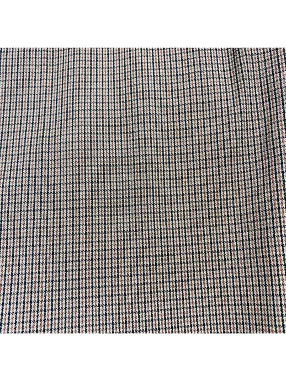HM Pant Womens 6 Checked Plaid Brown Dress Pants Straight Career Collegiate Prep